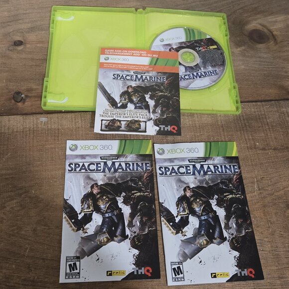 Warhammer 40000: Space Marine (Xbox 360, 2011) CIB, Tested - Picture 4 of 7